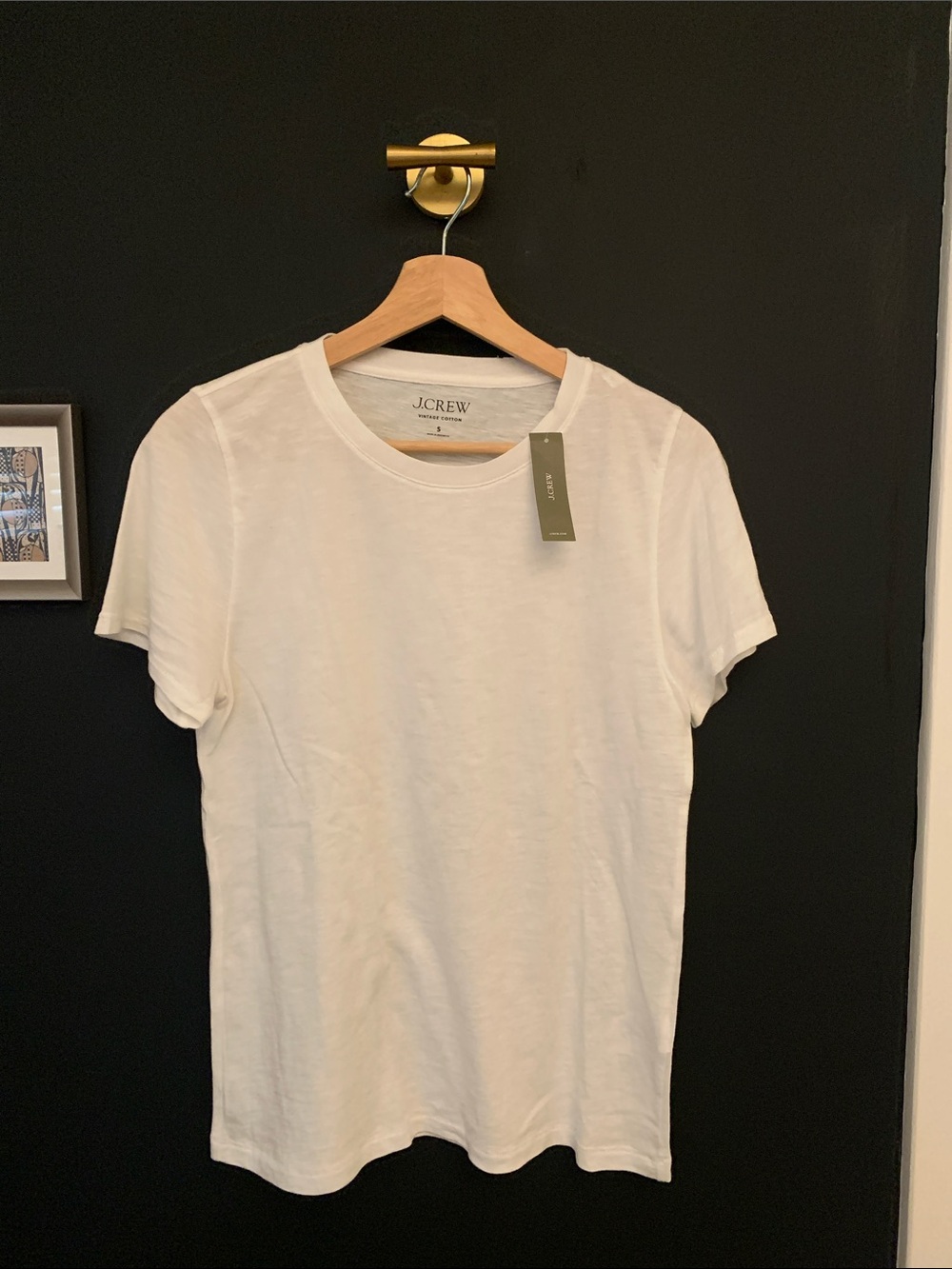 J.Crew vintage cotton crew neck tee shirt S